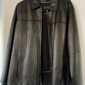 Wilsons Leather Classic Black Men's Jacket